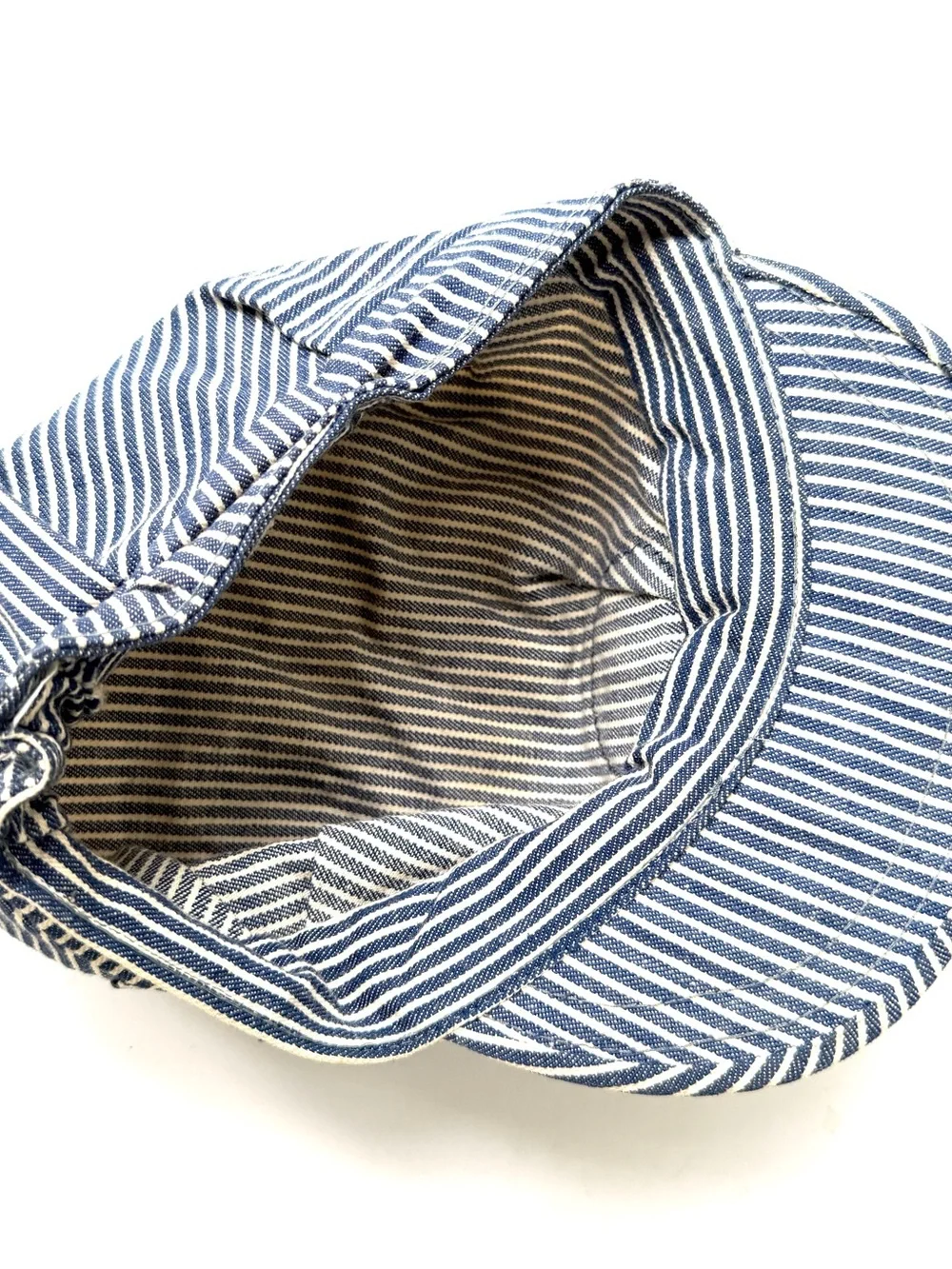 Vintage D&RGW Narrow Gauge Kids Railroad Cap, Striped, with Patch, Durango